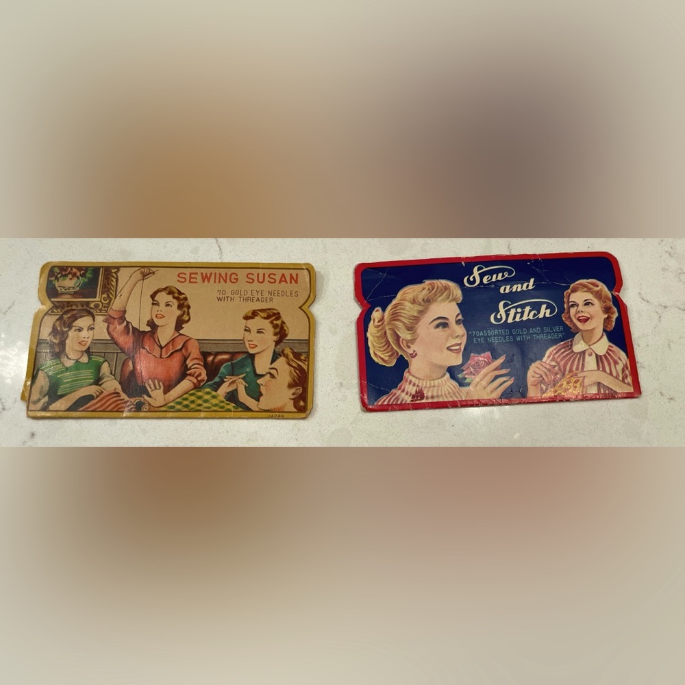Vintage Sewing Needle Book Collection